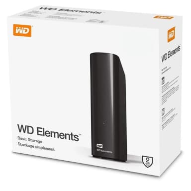 هارد اکسترنال وسترن دیجیتال مدل Elements ظرفیت ۱۰ ترابایت