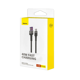 کابل تبدیل USB به USB-C باسئوس مدل CATKLF-PG1 طول 1 متر