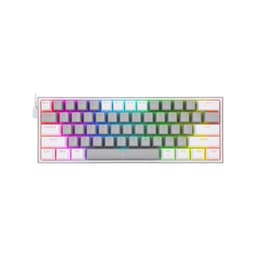 کیبورد گیمینگ ردراگون مدل K617 FIZZ، سوییچ مکانیکال قرمز، Tenkeyless، نورپردازی RGB